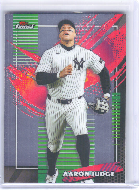 2026 Finest #299 Aaron Judge New York Yankees