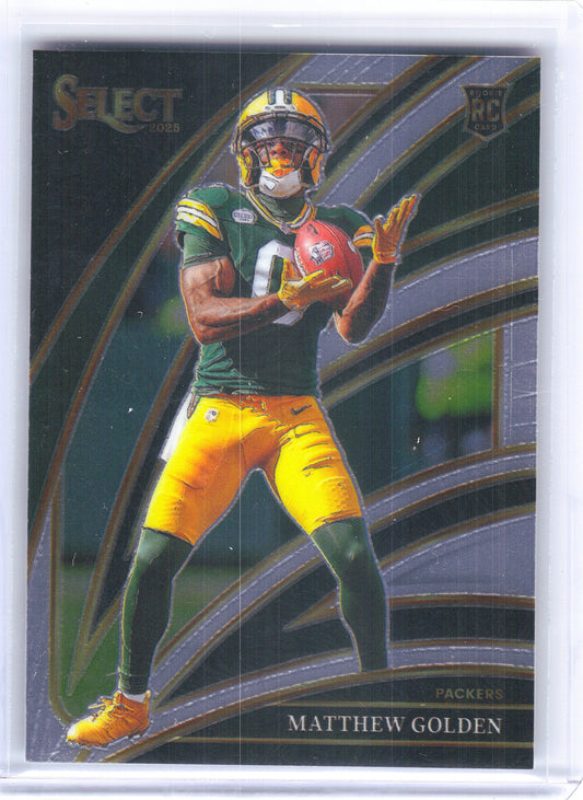 2025 Panini Select #267 Matthew Golden Green Bay Packers