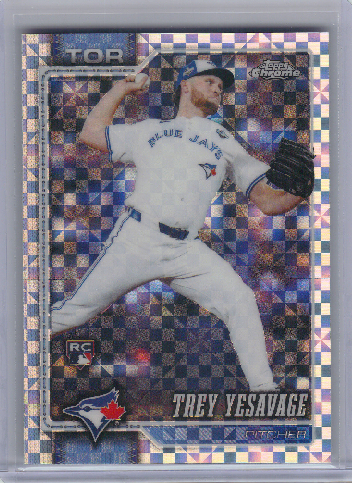 2026 Topps Chrome #86 Trey Yesavage X-Fractors Toronto Blue Jays RC
