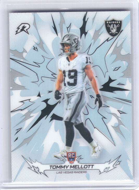 2025 Topps Resurgence #147 Tommy Mellott Refractor Las Vegas Raiders