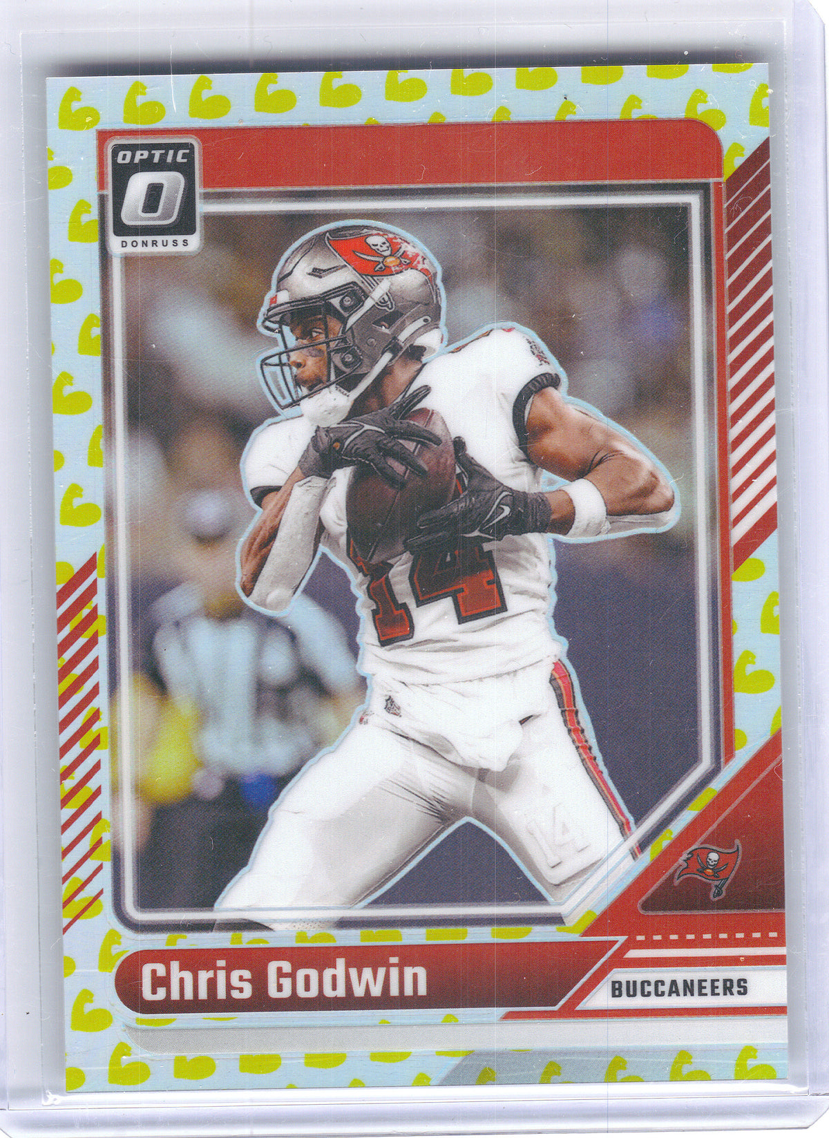 2024 Donruss Optic #187 Chris Godwin Flex #/149 Tampa Bay Buccaneers SN