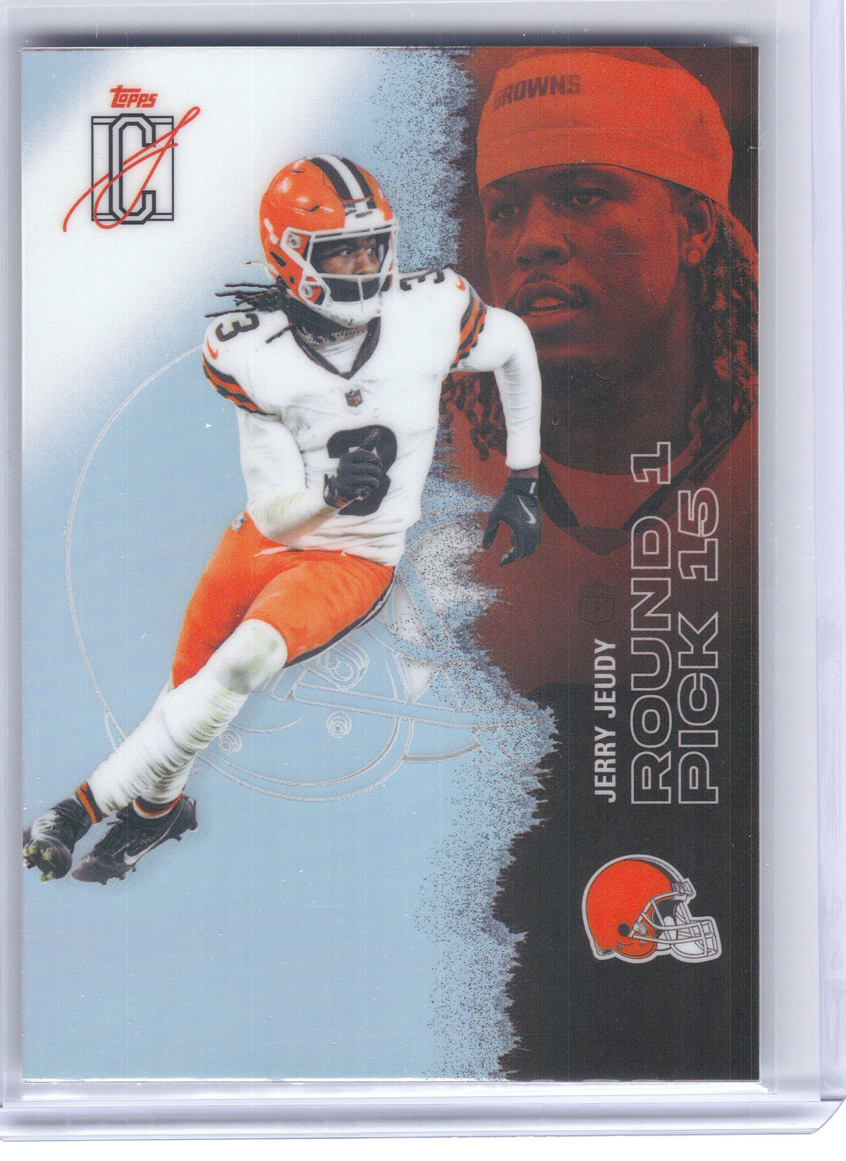 2025 Topps Signature Class #70 Jerry Jeudy Chrome Cleveland Browns