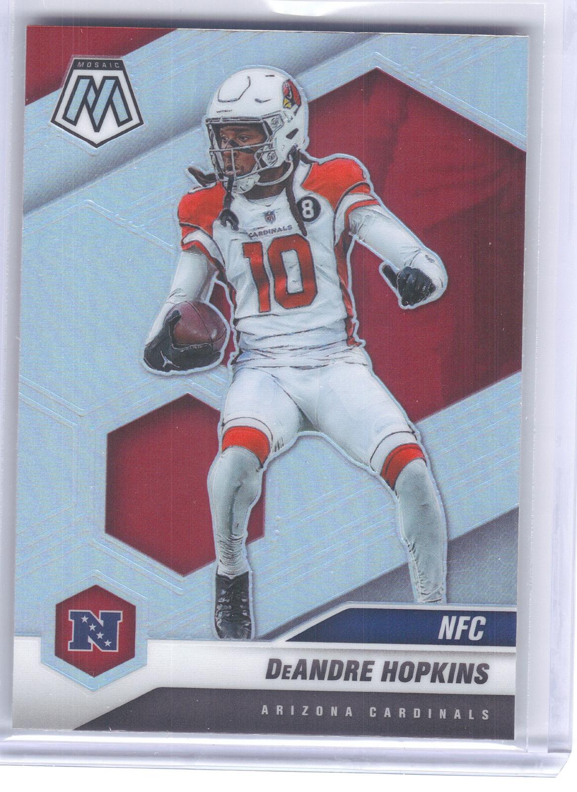 2021 Panini Mosaic #218 DeAndre Hopkins Prizm Silver Arizona Cardinals