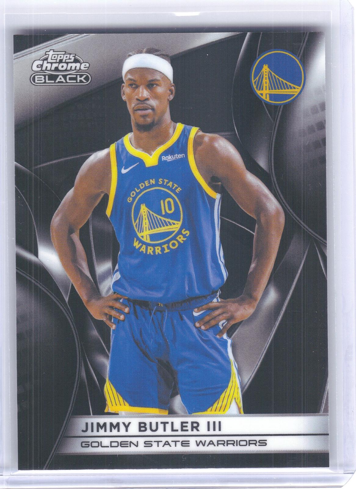 2025-26 Topps Chrome Black #17 Jimmy Butler III Golden State Warriors