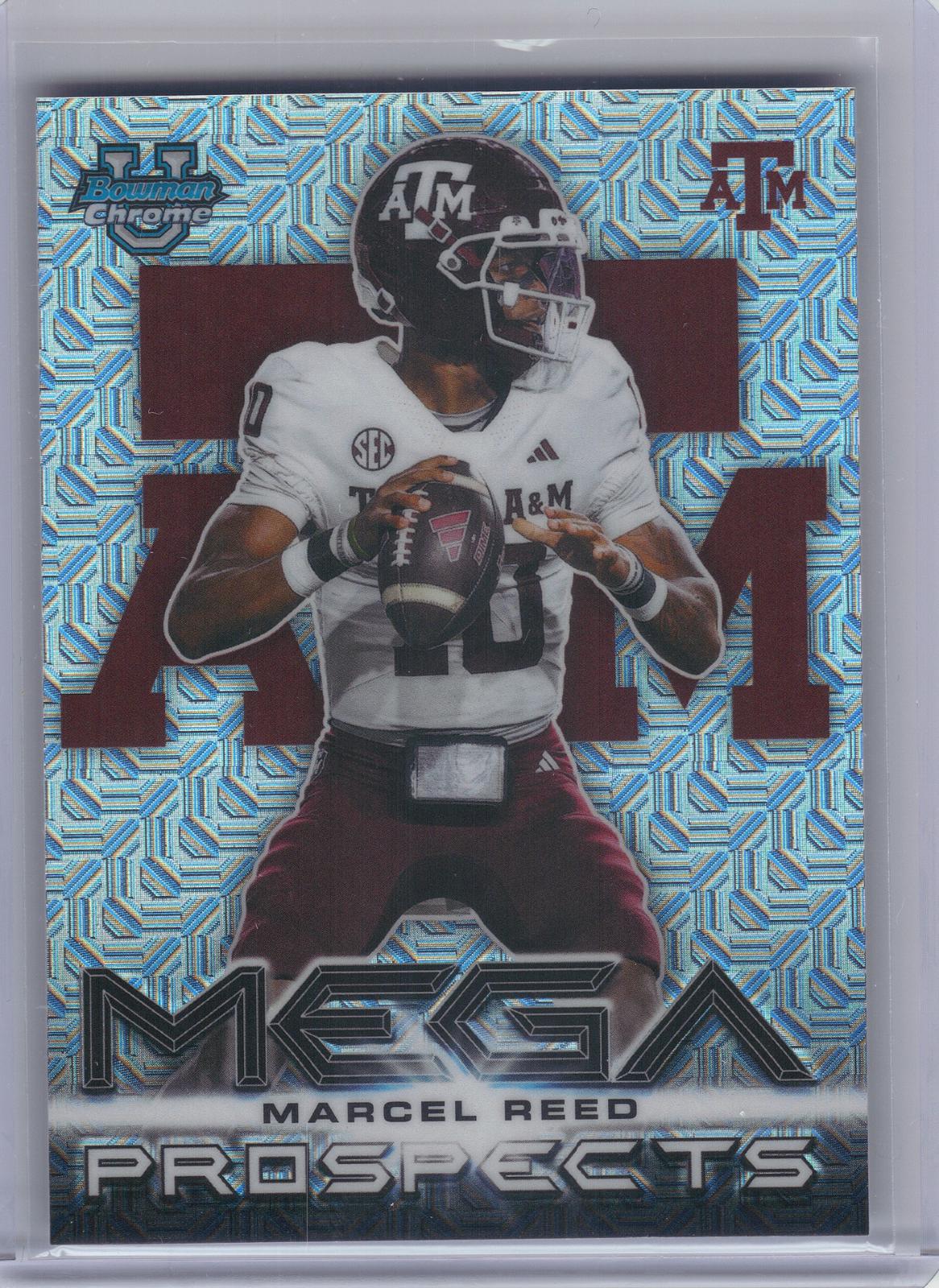 2026 Bowman #MP-11 Marcel Reed Mega Prospects Texas A&M Aggies