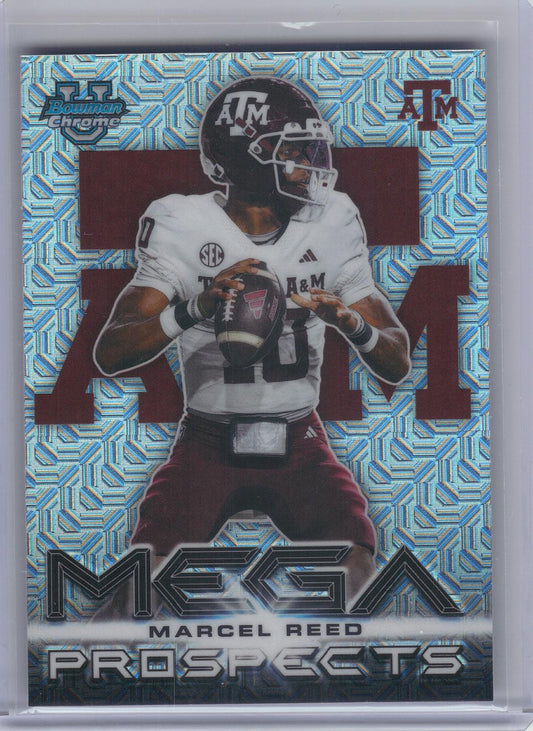 2026 Bowman #MP-11 Marcel Reed Mega Prospects Texas A&M Aggies