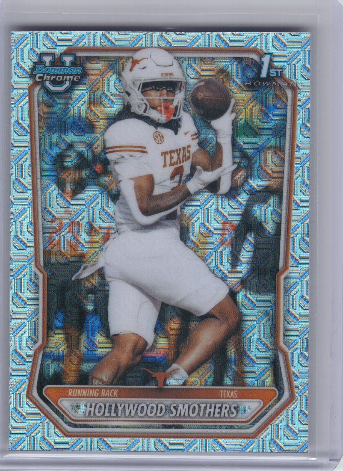 2026 Bowman #BCP-104 Hollywood Smothers Chrome Prospects Texas Longhorns