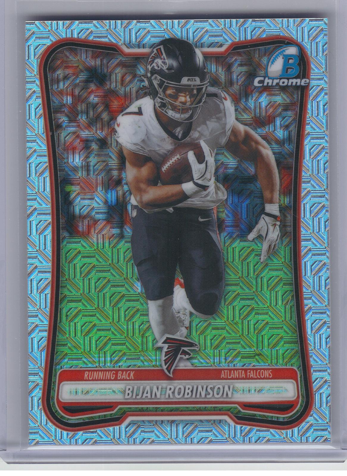 2026 Bowman #BCV-7 Bijan Robinson Chrome Atlanta Falcons