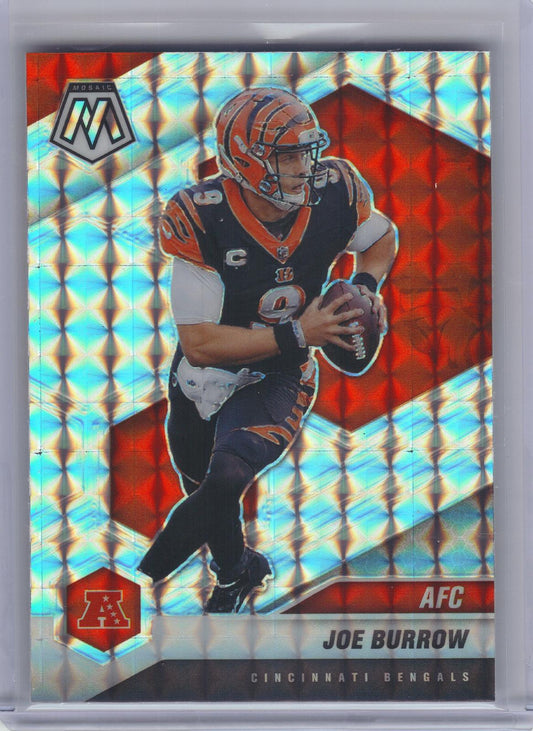 2021 Panini Mosaic #226 Joe Burrow Prizm Cincinnati Bengals
