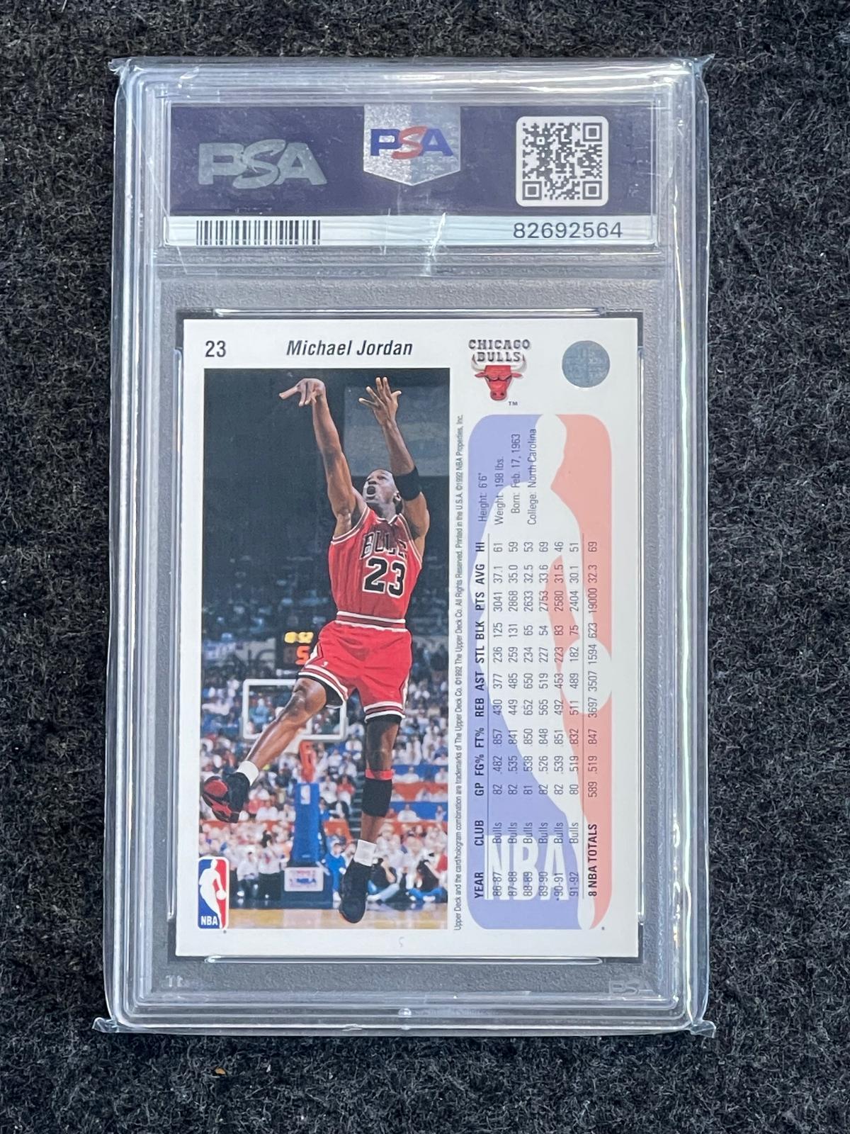 1992-93 Upper Deck European (Italian) #118 Michael Jordan Chicago Bulls