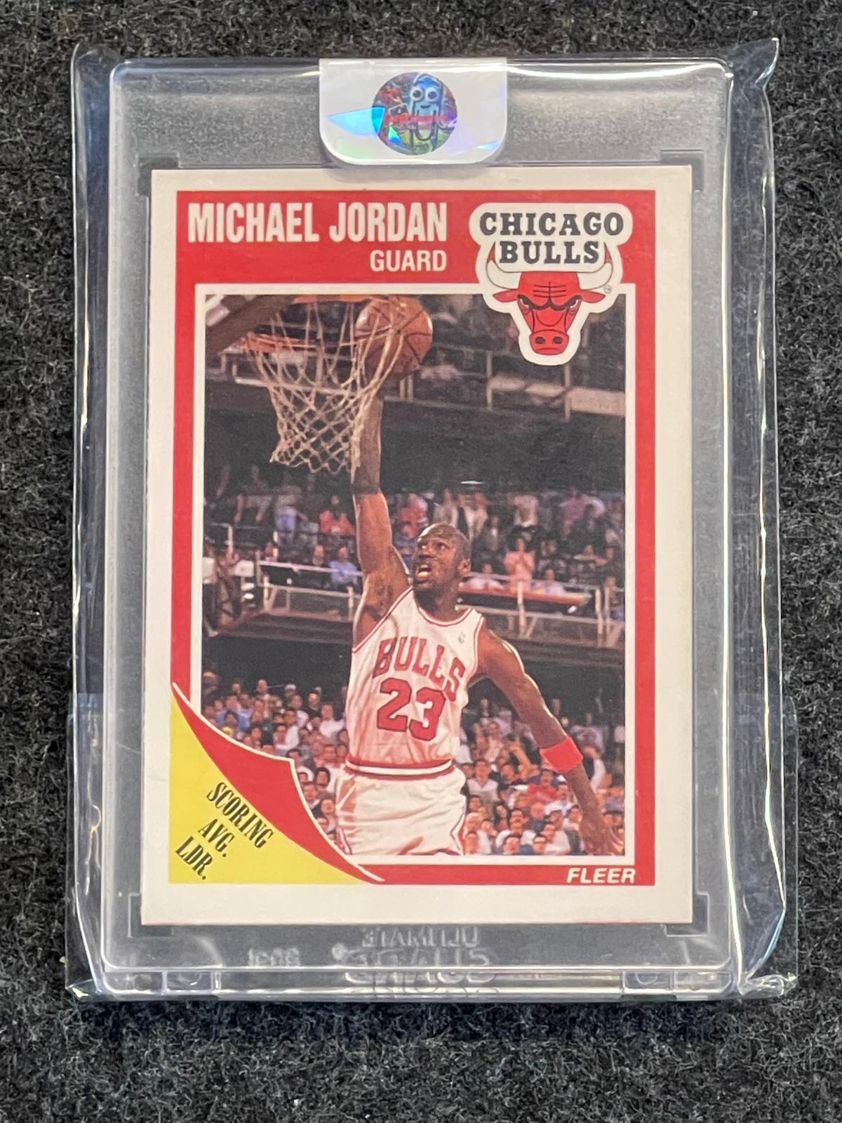 1989-90 Fleer #21 Michael Jordan Chicago Bulls