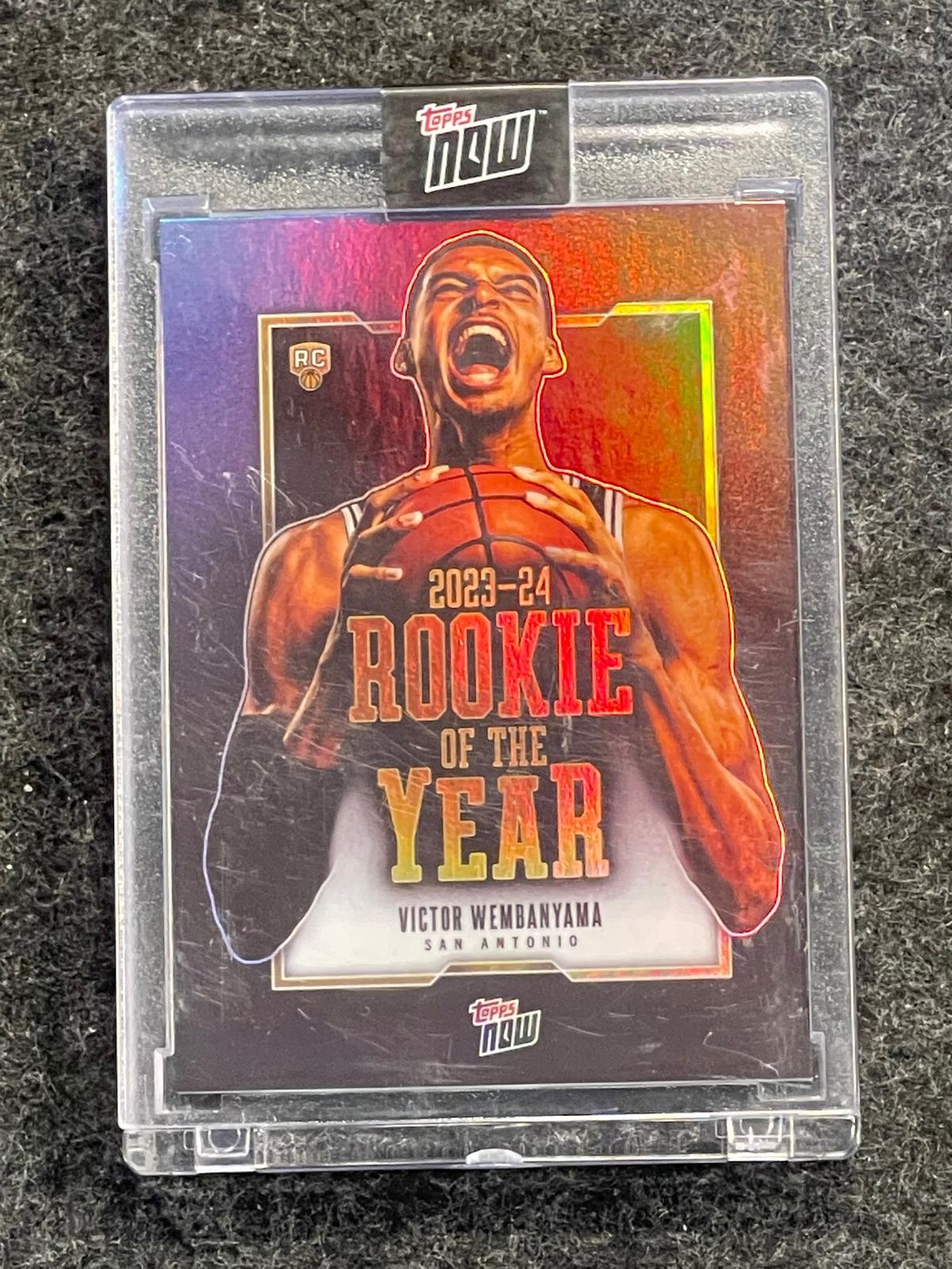 2023-24 Topps Now #VW-6 Victor Wembanyama San Antonio Spurs