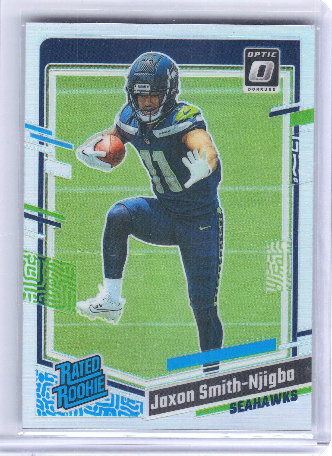 2023 Donruss Optic #293 Jaxon Smith-Njigba Holo Seattle Seahawks RC