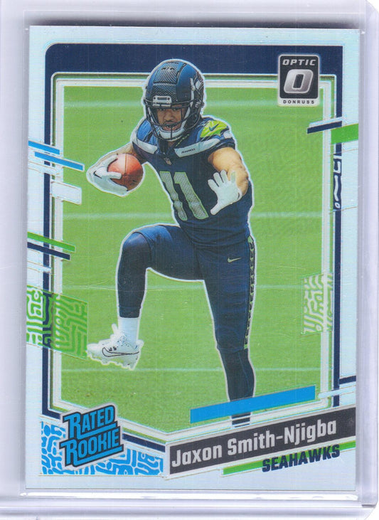 2023 Donruss Optic #293 Jaxon Smith-Njigba Holo Seattle Seahawks RC
