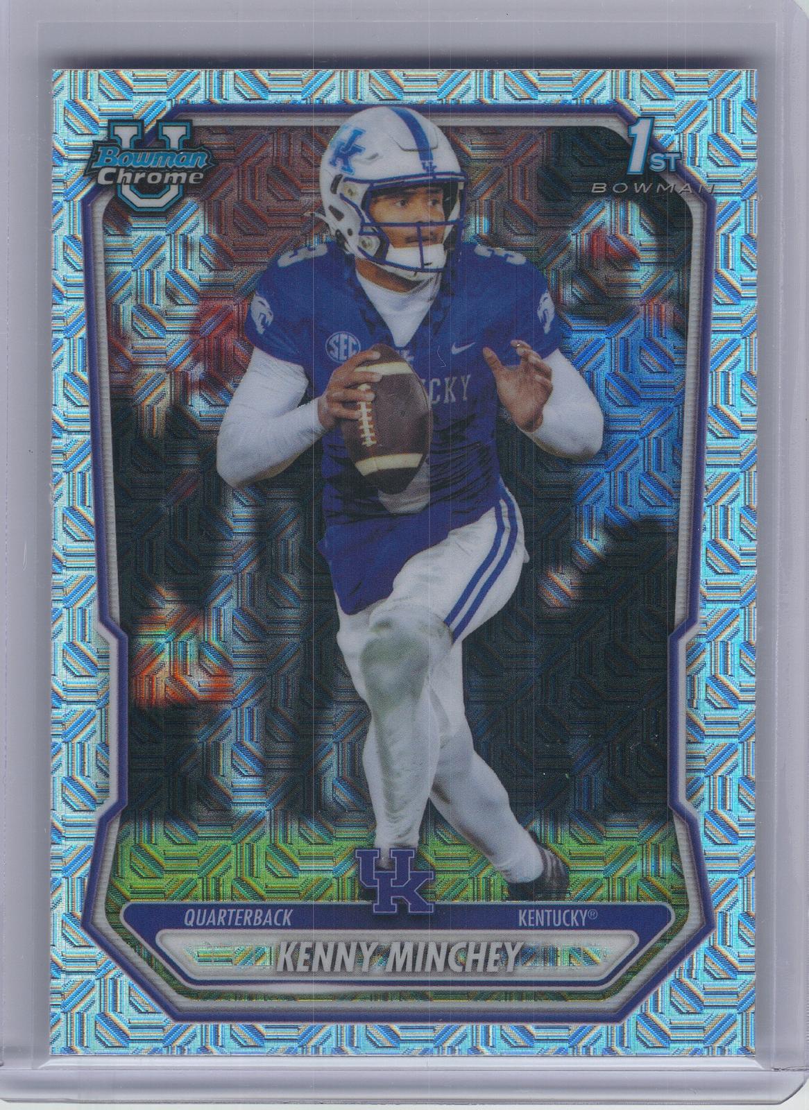 2026 Bowman #BCP-196 Kenny Minchey Chrome Prospects Mojo Refractor Kentucky Wildcats