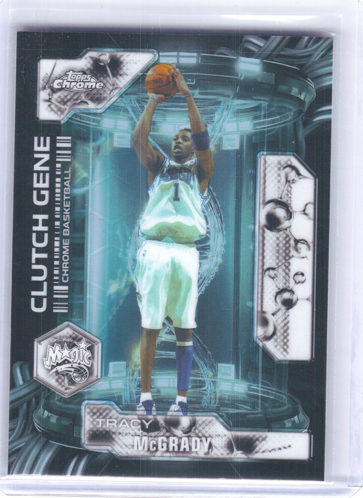 2025-26 Topps Chrome Update #CG-25 Tracy McGrady Clutch Gene Orlando Magic HOF