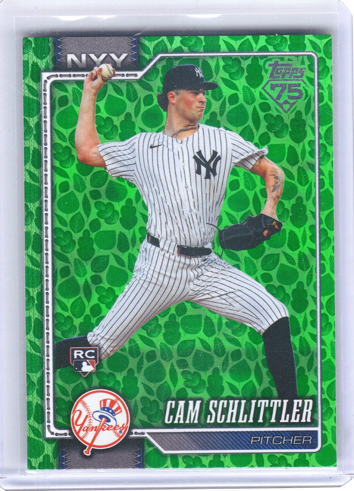 2026 Topps #111 Cam Schlittler Holiday New York Yankees