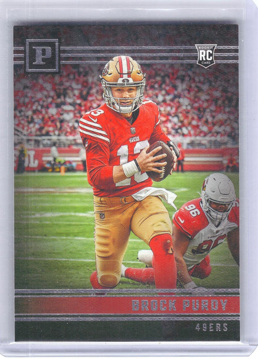 2022 Panini Chronicles #PA-19 Brock Purdy Panini San Francisco 49ers