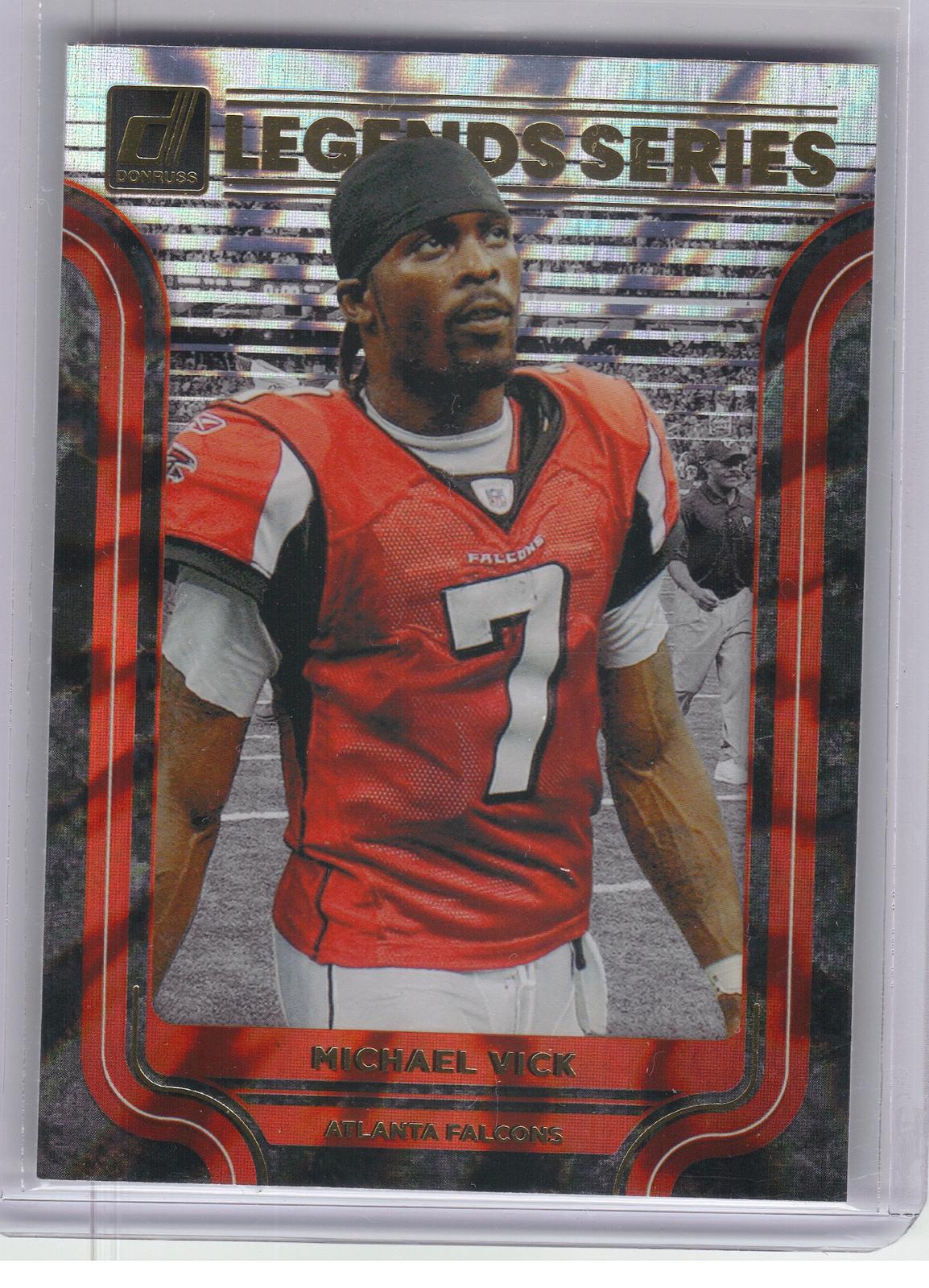 2022 Donruss #LS-4 Michael Vick Legends Series Atlanta Falcons