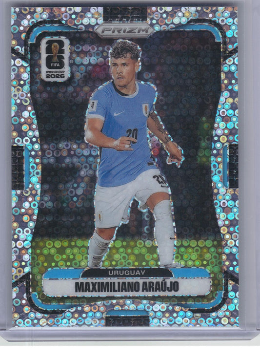 2026 Panini Prizm FIFA World Cup #118 Maximiliano Araujo Choice Prizm Uruguay