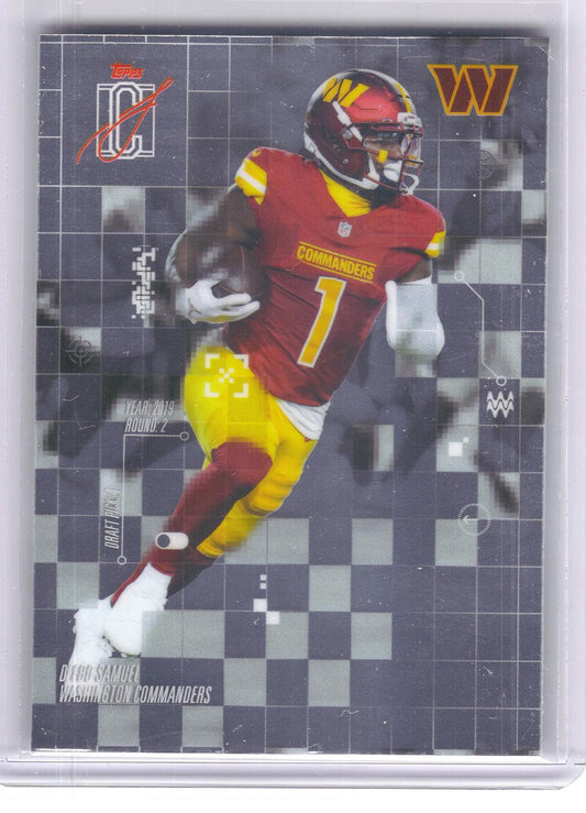 2025 Topps Signature Class #AI-25 Deebo Samuel After Image Washington Commanders