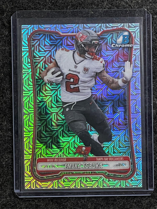 Emeka Egbuka 2026 Bowman #BCV-93 Chrome Mojo Refractor Buccaneers