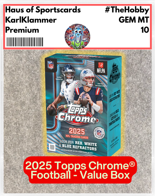 2025 Topps Chrome® Football - Value Box
