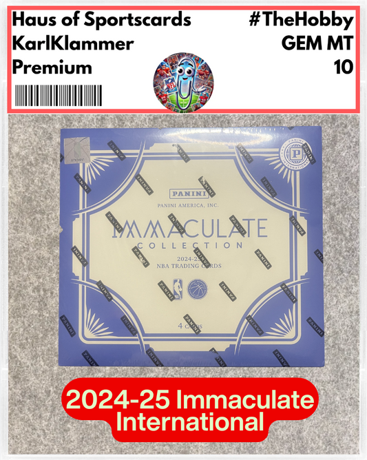 2024/25 Panini Immaculate Basketball Hobby International Box | Autographs & Memorabilia