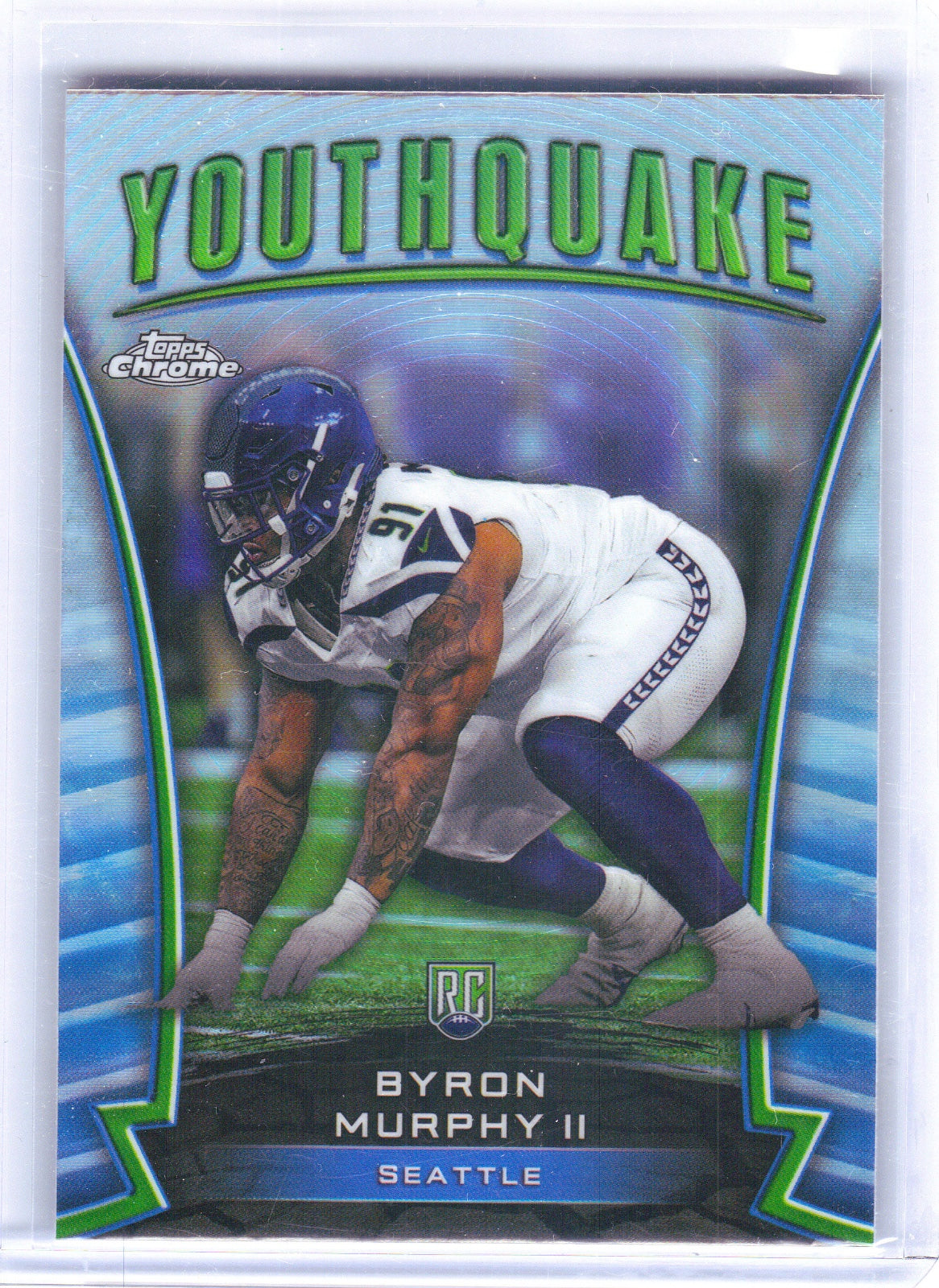 Byron Murphy II Seattle Seahawks 2024 Topps Chrome - Youthquake Refractor #Y-10