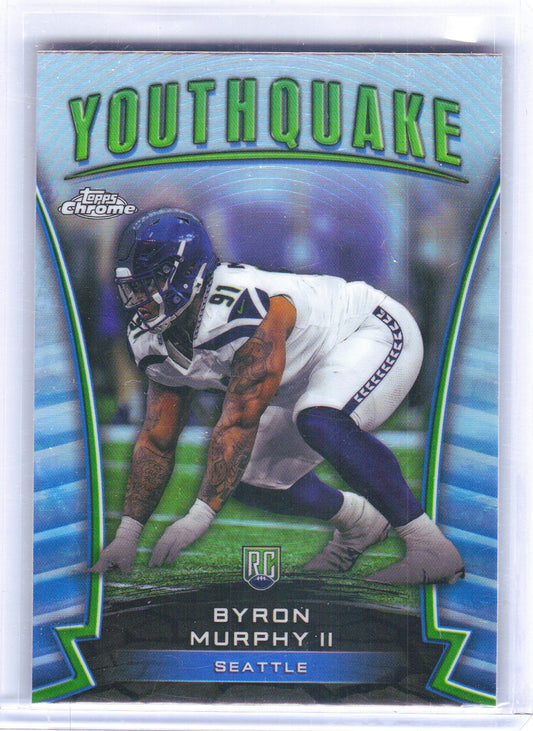 Byron Murphy II Seattle Seahawks 2024 Topps Chrome - Youthquake Refractor #Y-10