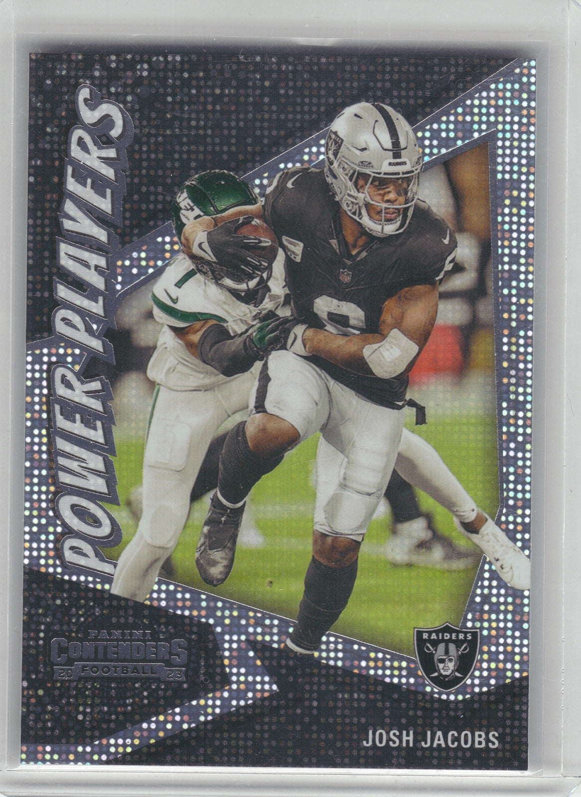 Josh Jacobs Las Vegas Raiders 2023 Panini Contenders - Power Players #13