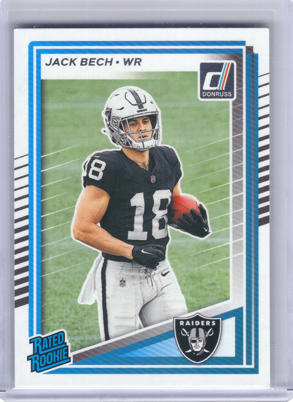 Jack Bech Las Vegas Raiders 2025 Donruss - Press Proofs Yellow #320