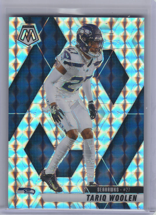 Tariq Woolen Seattle Seahawks 2025 Panini Mosaic - Mosaic #116