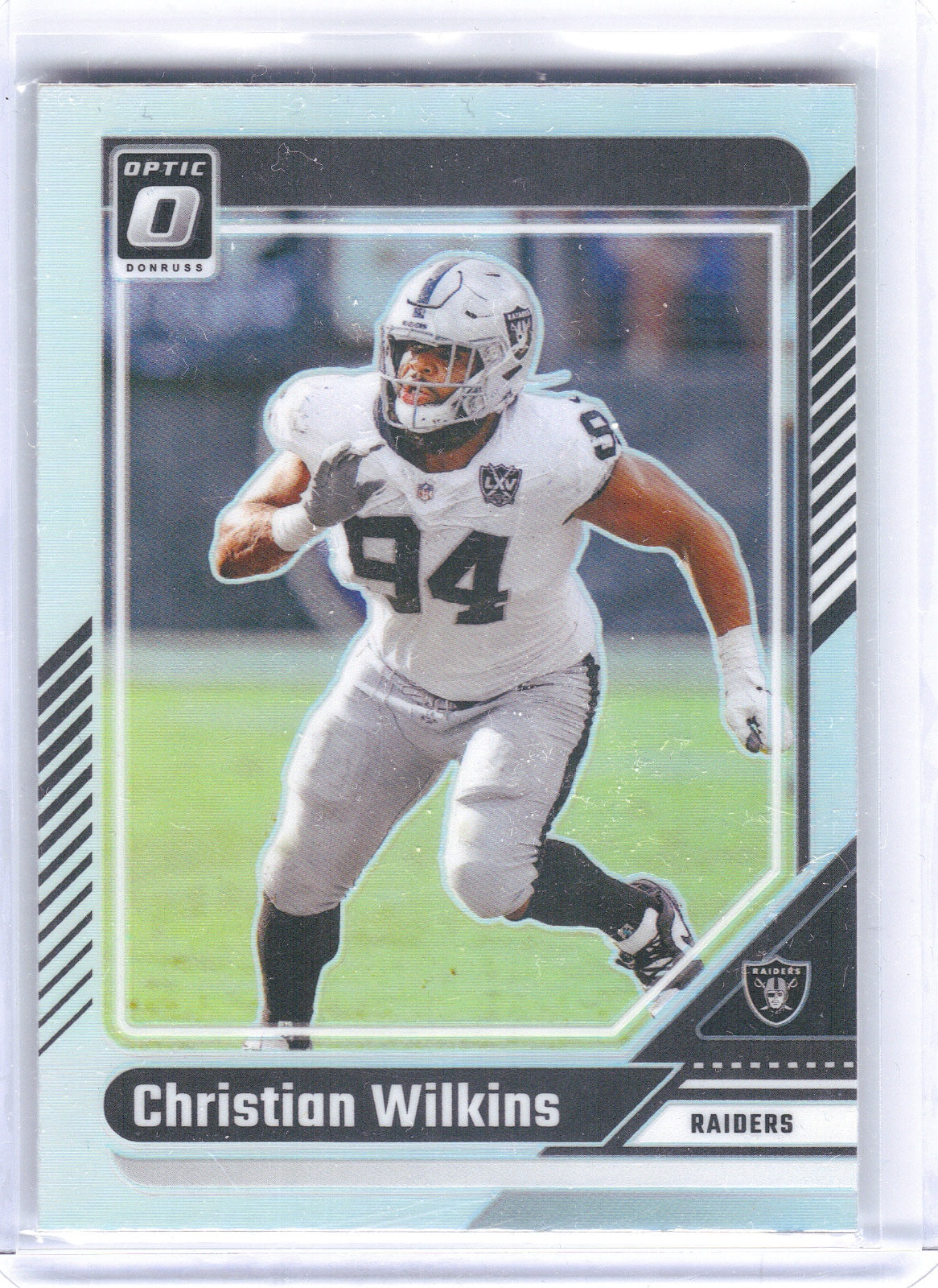 Christian Wilkins Las Vegas Raiders 2024 Donruss Optic - Holo #104