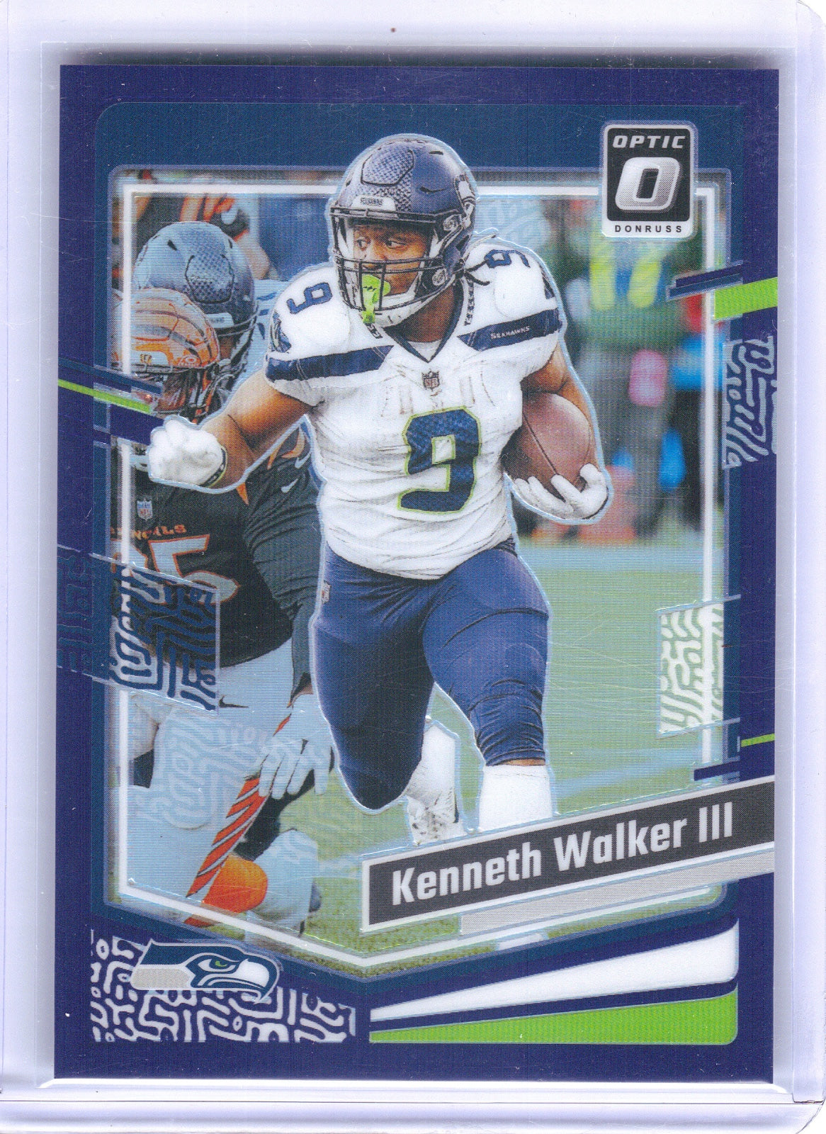 Kenneth Walker III Seattle Seahawks 2023 Donruss Optic - Purple #178 /50