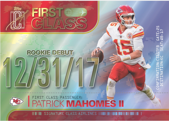 First Class Patrick Mahomes SSP