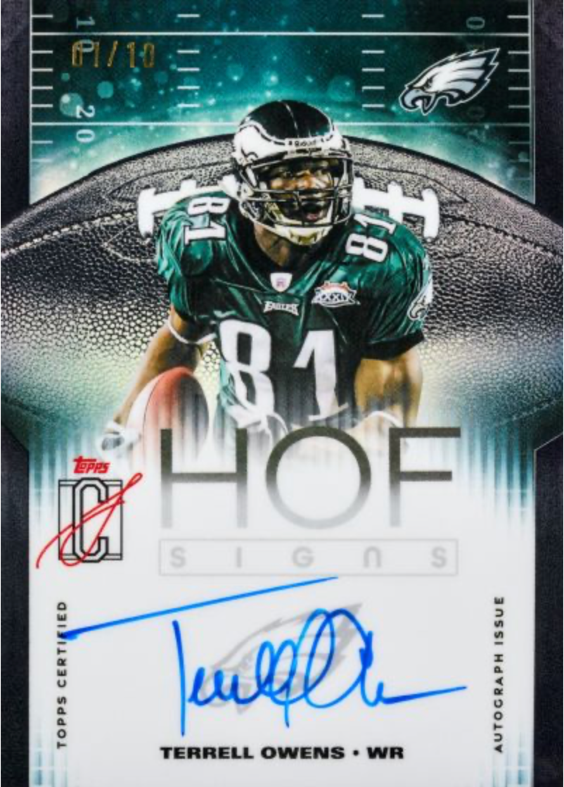 HOF Signs Terrell Owens