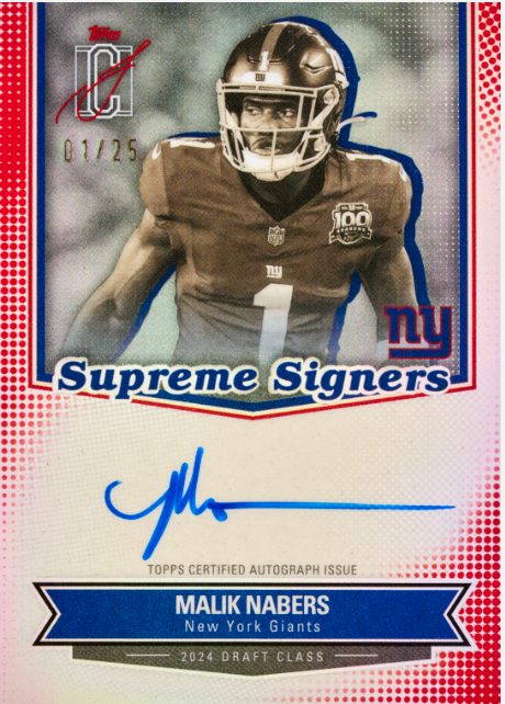 Supreme Signers Malik Nabers